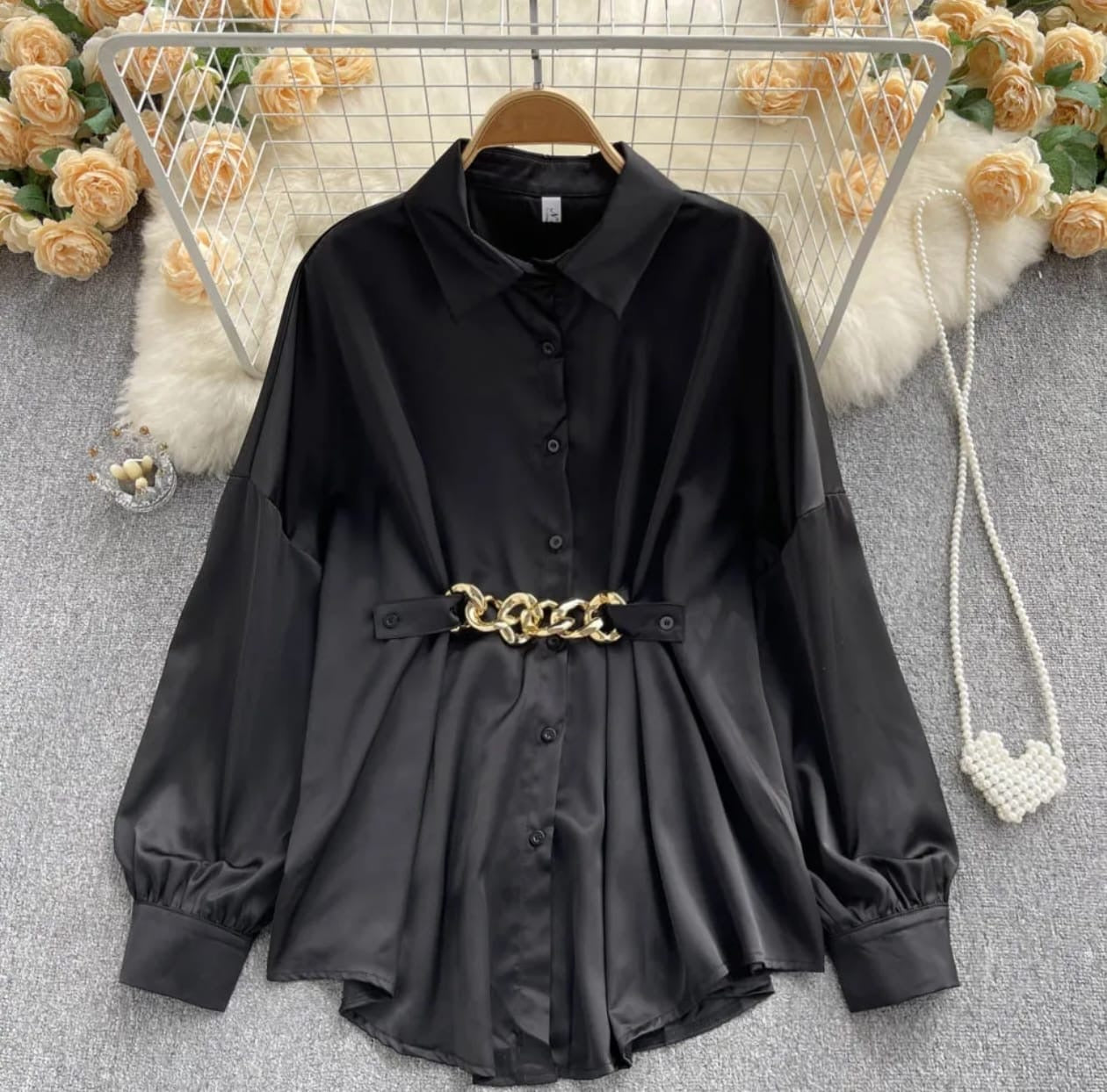 Laila Satin Shirt