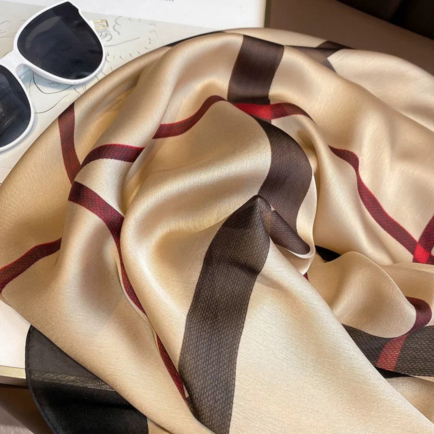 Gracia Canvas Silk Stole