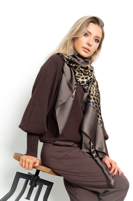 Leopard Whisper Stole