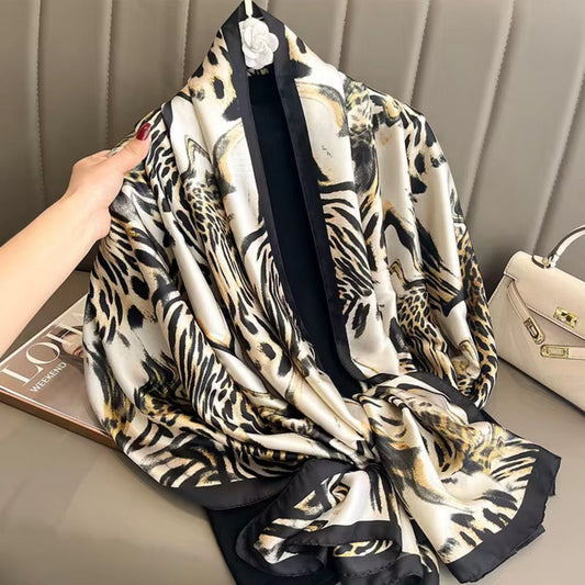 Luxe Savannah Silk Scarf