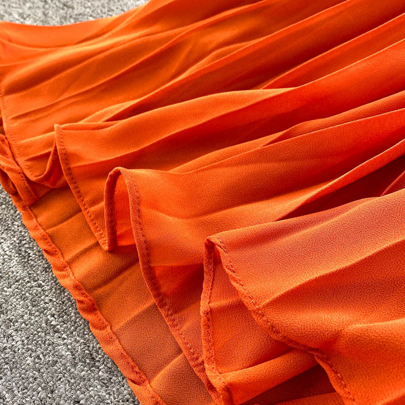 Havana Pleated Dress