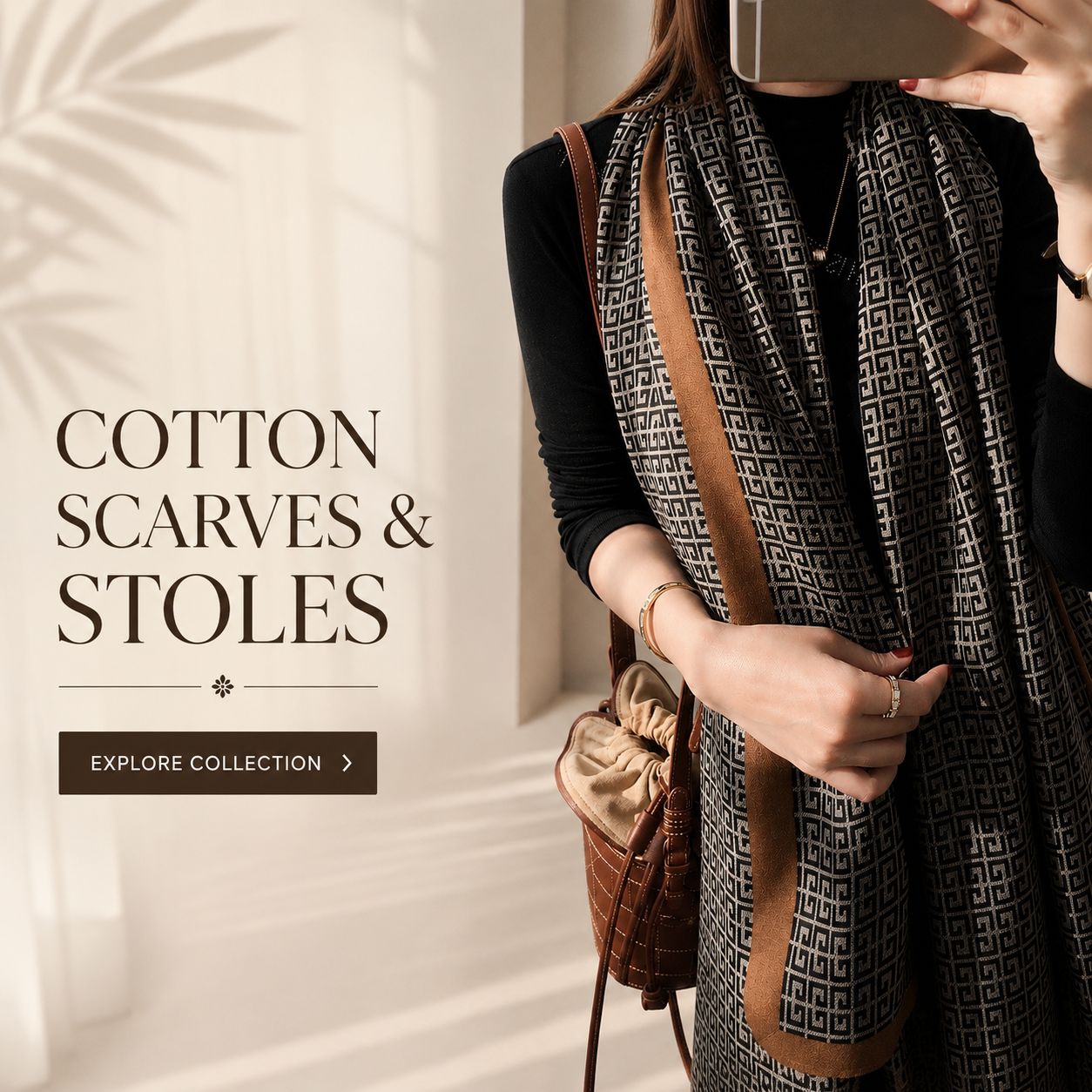 Cotton Scarves and Stoles from Westery Fashion House
