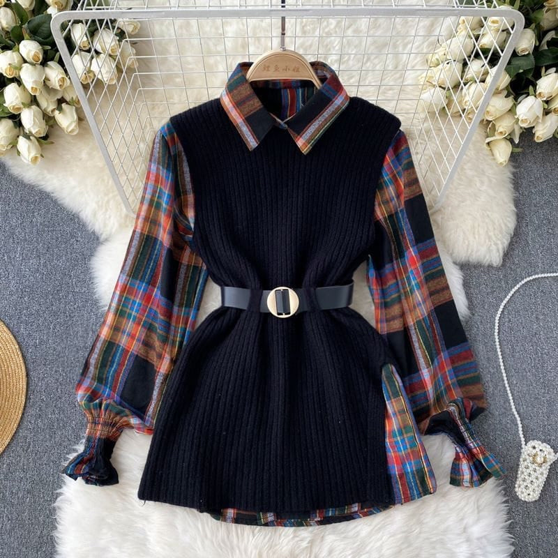 Landow Shirt & Pullover Set