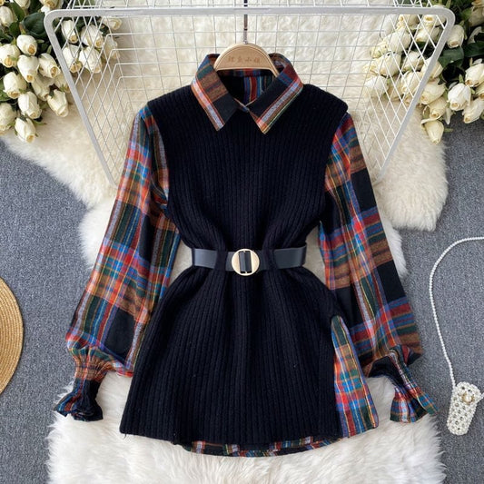 Landow Shirt & Pullover Set