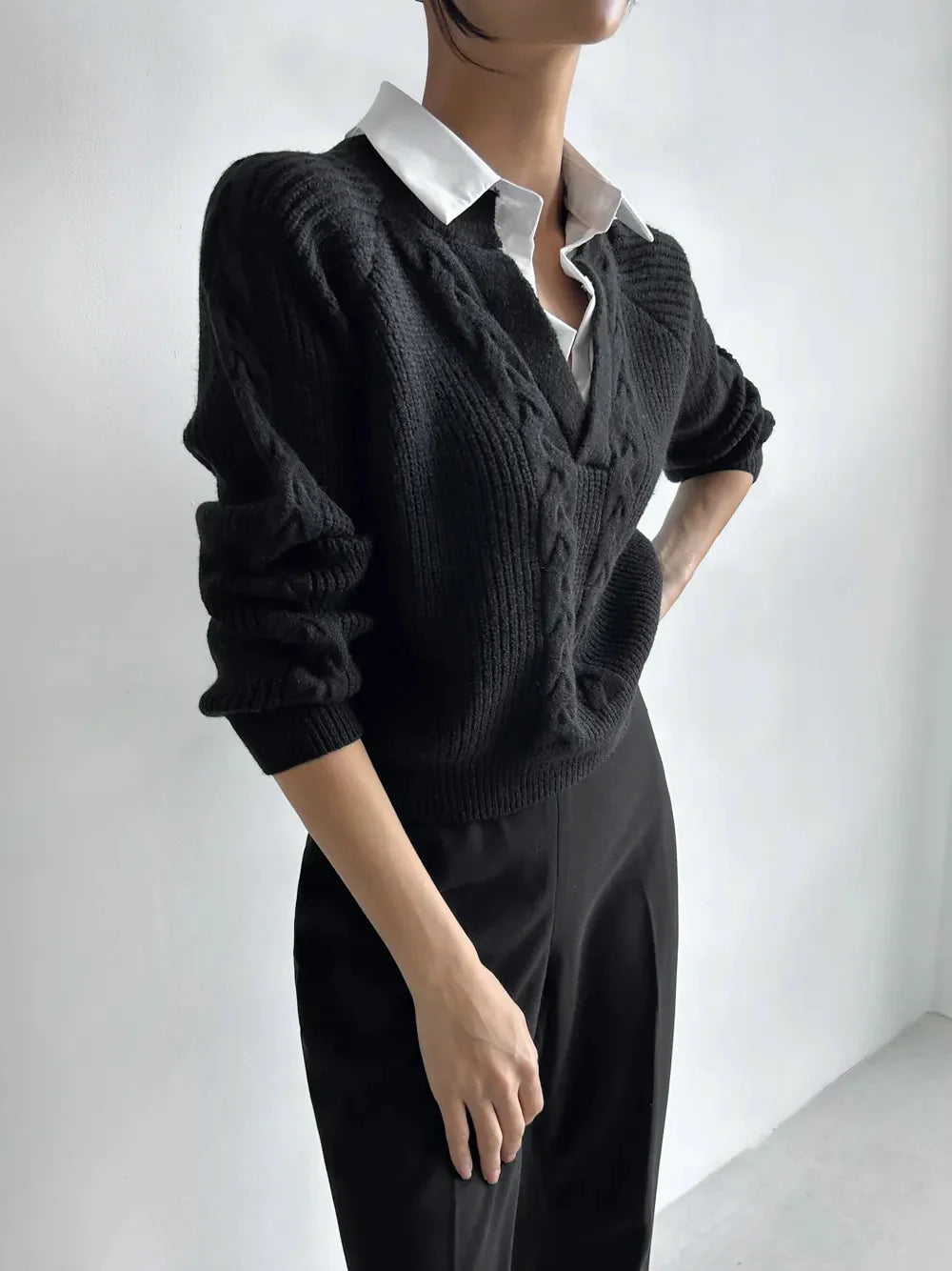 Jacob Cable Knit Sweater