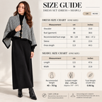 The Chevron Grace Knit Dress & Shawl Set