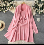 Phoni Winter Dress With Shrug