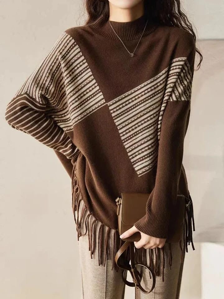 Vita Fringed Sweater