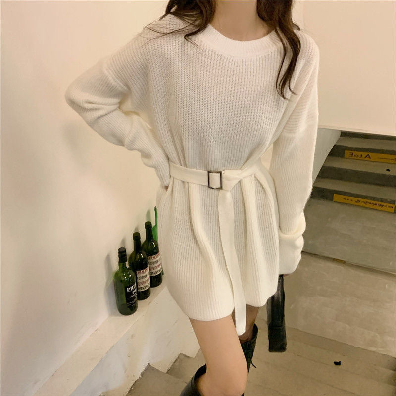 Lola Oversized Pullover with Belt