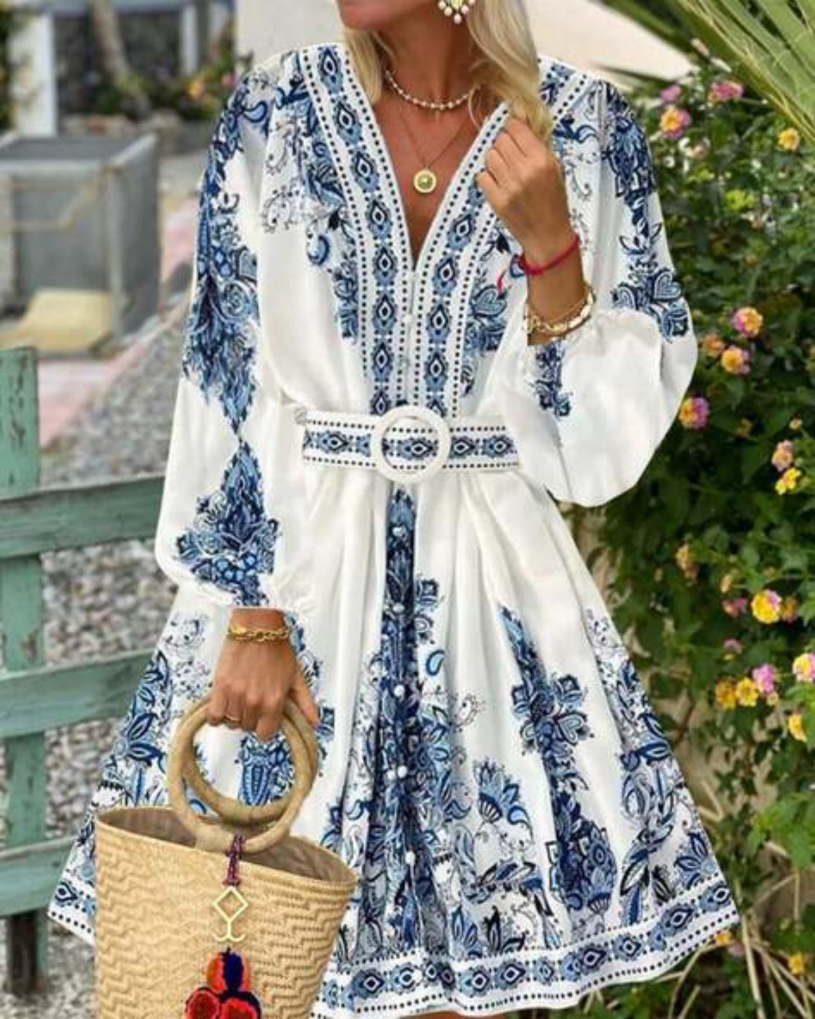 Pleora Statement Dress
