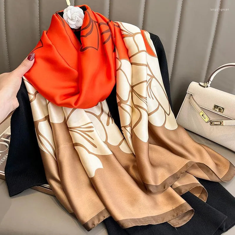 Saffron Bloom Luxe Stole