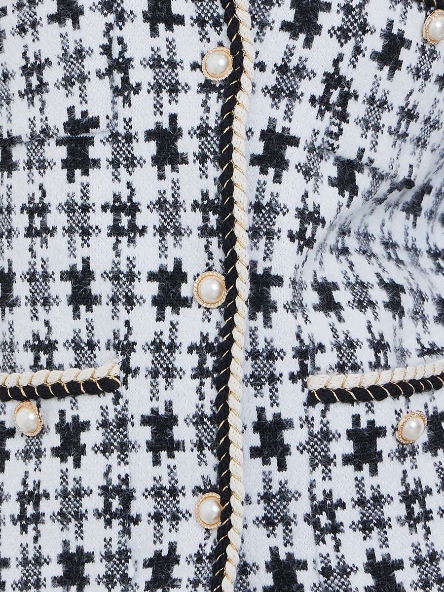 The Étoile Tweed Knit Cardigan