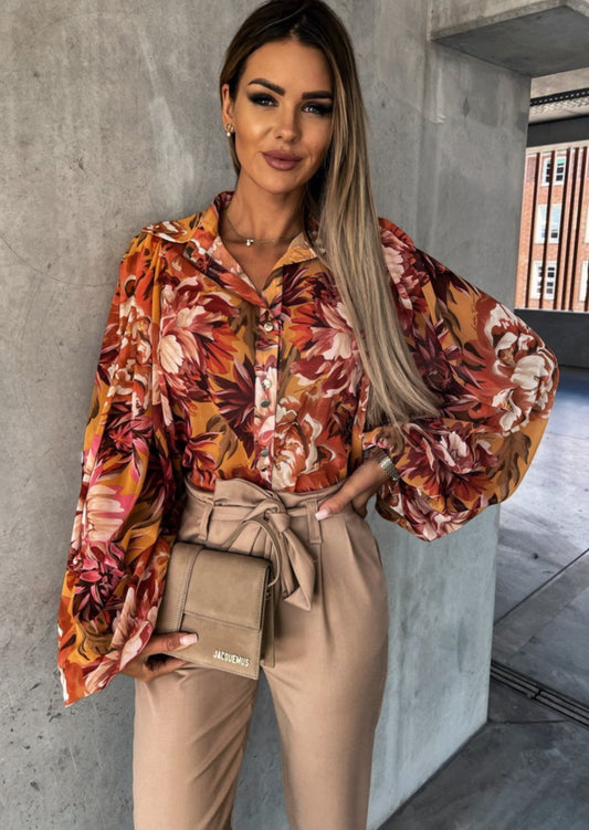 Berta Bishop Sleeves  Shirt