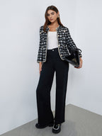 The Étoile Tweed Knit Cardigan