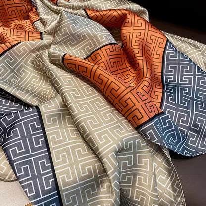 Dalmatian Luscious geometric Scarf