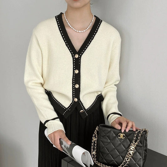 Regena Buttoned Sweaters