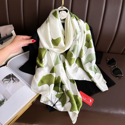 Nissa Floral Silk Stole