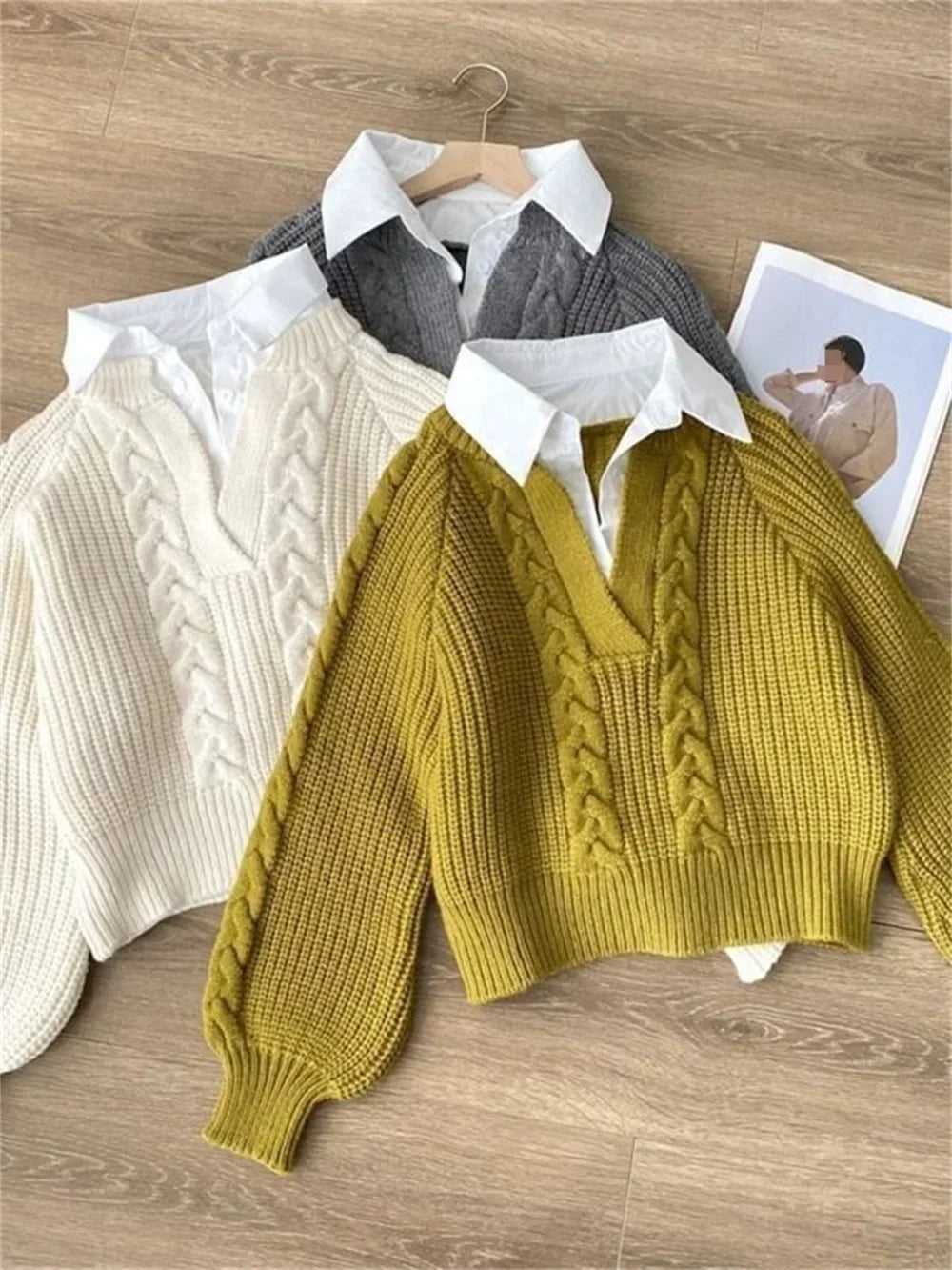 Jacob Cable Knit Sweater