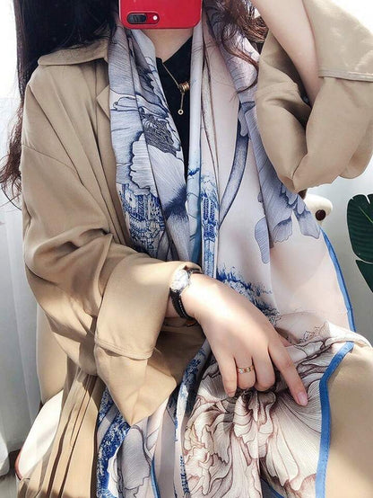 Rachel  Luxury Silk Scarf