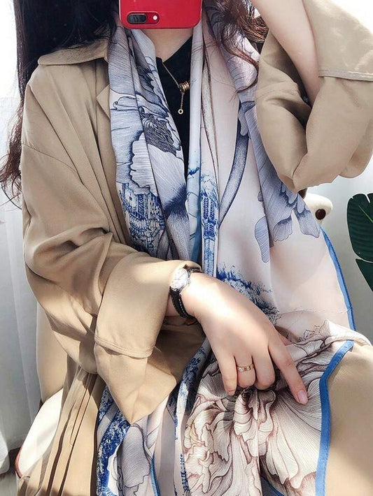 Rachel  Luxury Silk Scarf