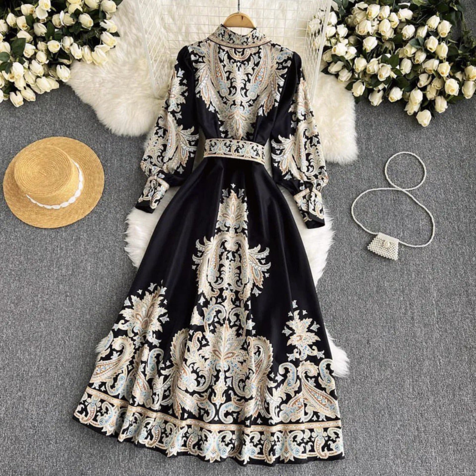 Cocoshell Vintage Midi Dress