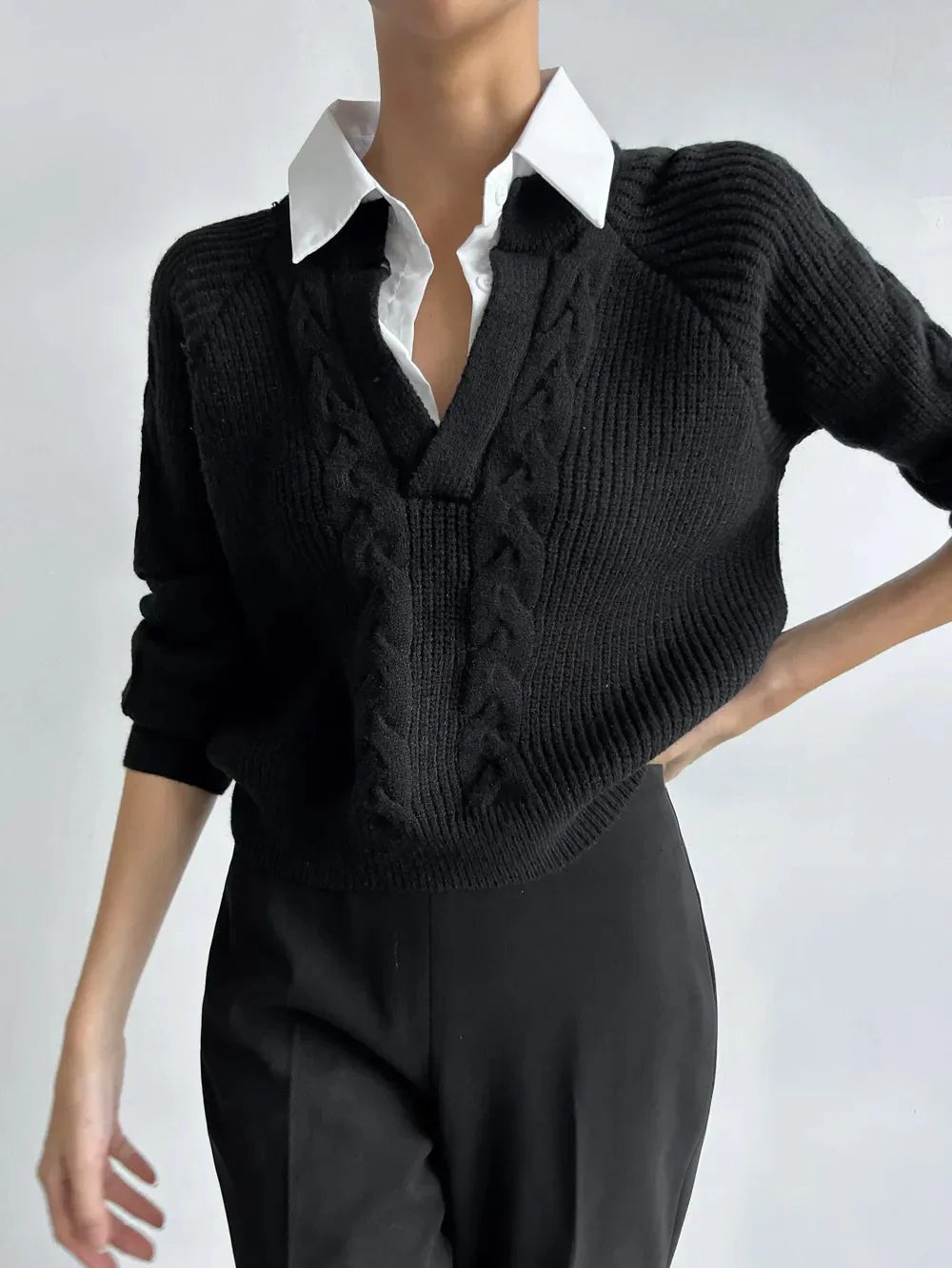 Jacob Cable Knit Sweater