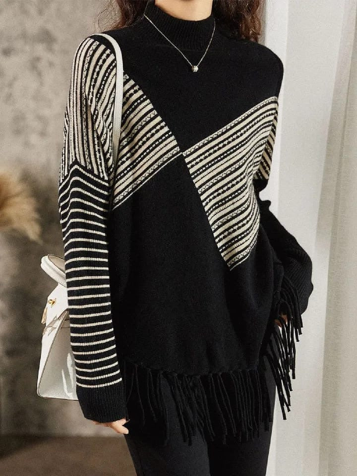Vita Fringed Sweater