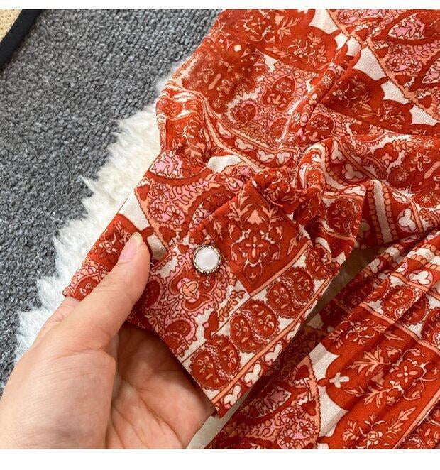 Vizcaya Pleated Dress