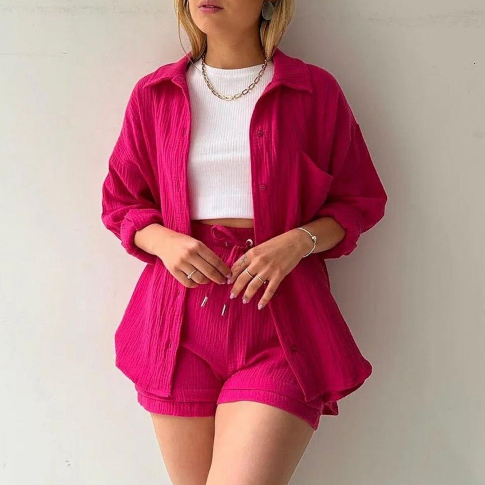 Avlin Shirt & Shorts Set