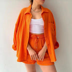 Avlin Shirt & Shorts Set