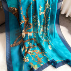 Azure Blossom Stole