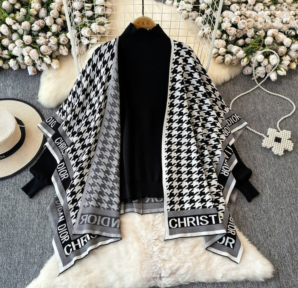 Monochrome Luxe Knit Co-ord Set