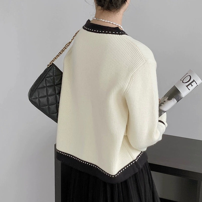 Regena Buttoned Sweaters