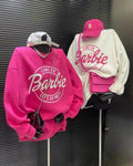 Oversized Barbie Sweatshirts