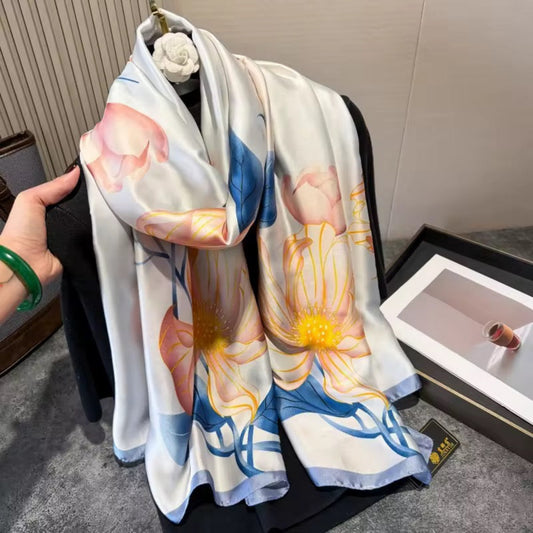 Blush Bloom Luxe Printed Stole