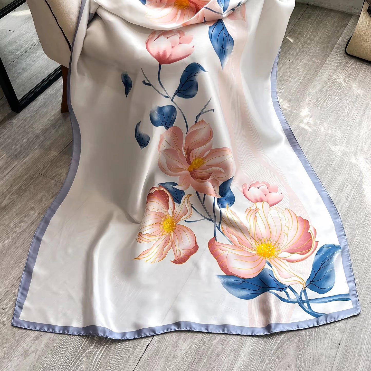 Blush Bloom Luxe Printed Stole