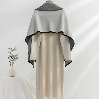 Boulve Statement Winter Dress With Stole