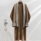 Boulve Statement Winter Dress With Stole