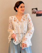 Luna Veil Lace Shirt