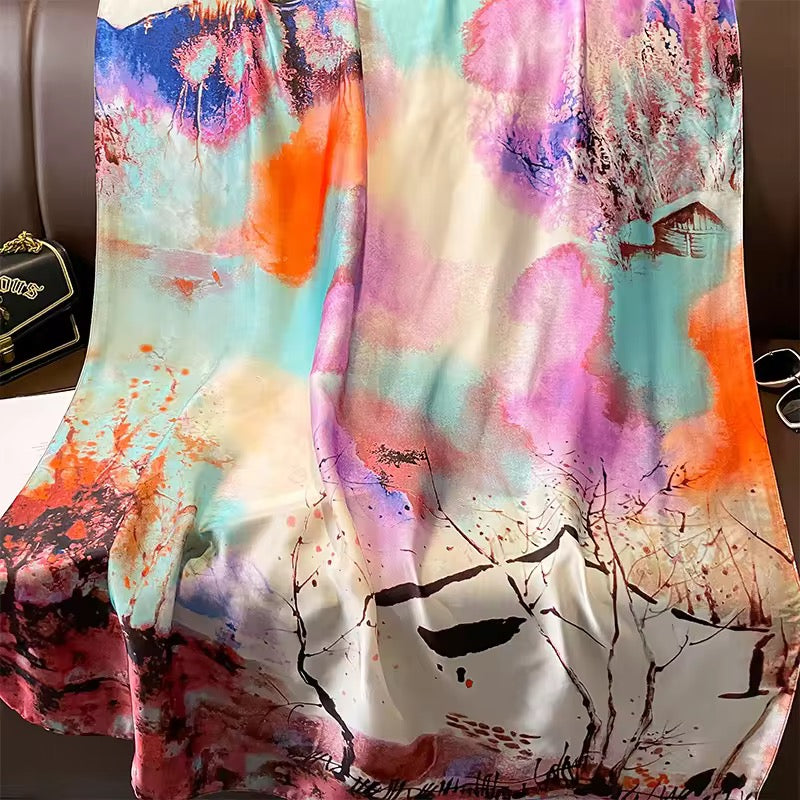 Min Luxury Silk Scarf