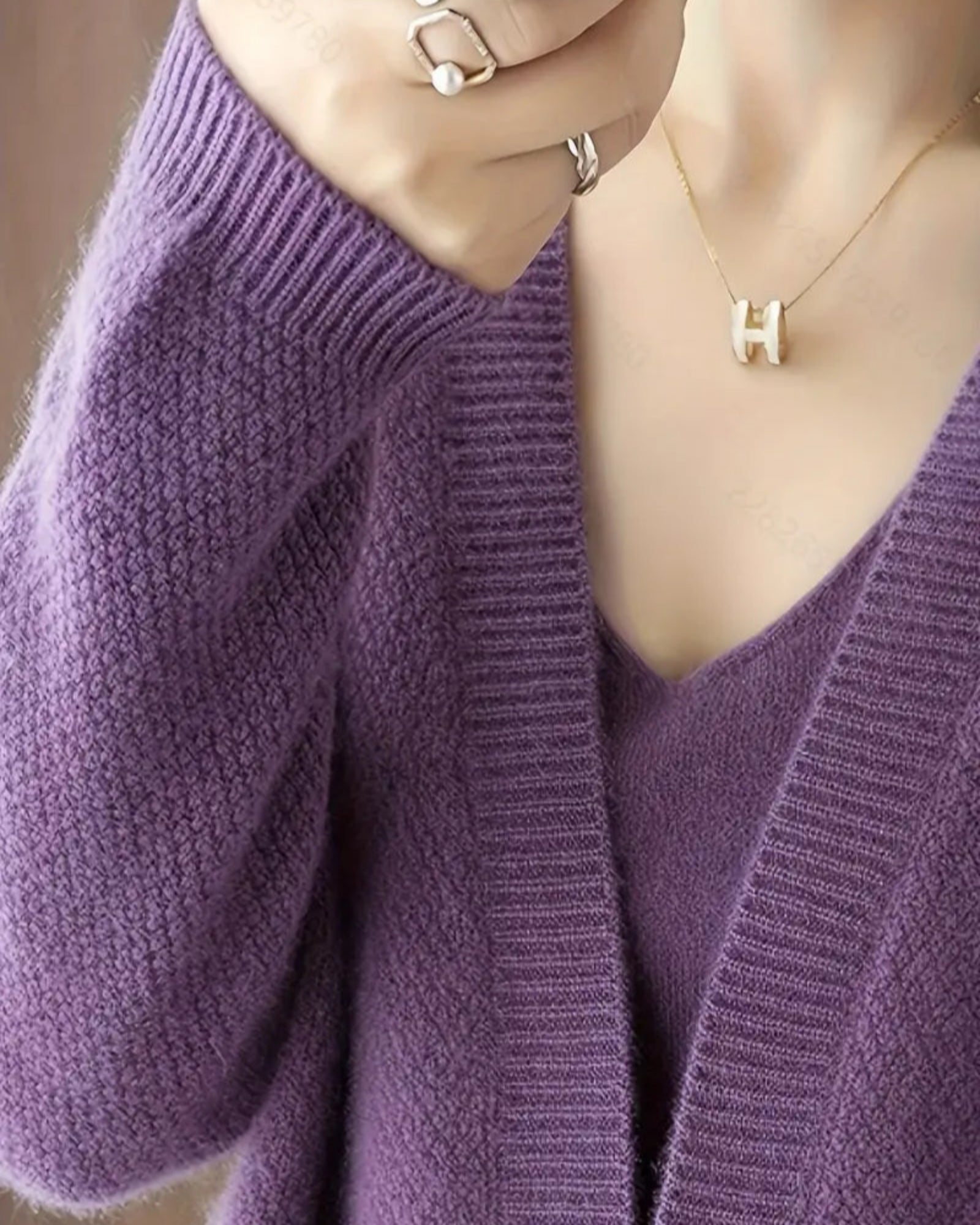 Charm Layered Cardigan Set