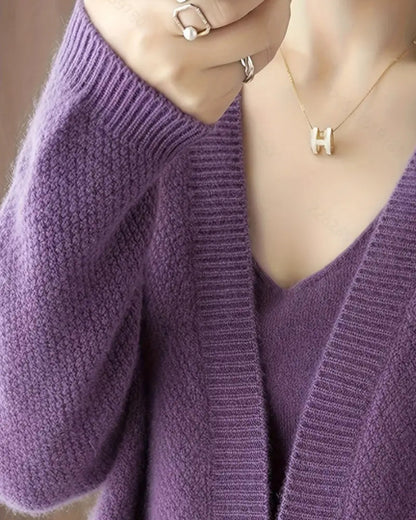 Charm Layered Cardigan Set