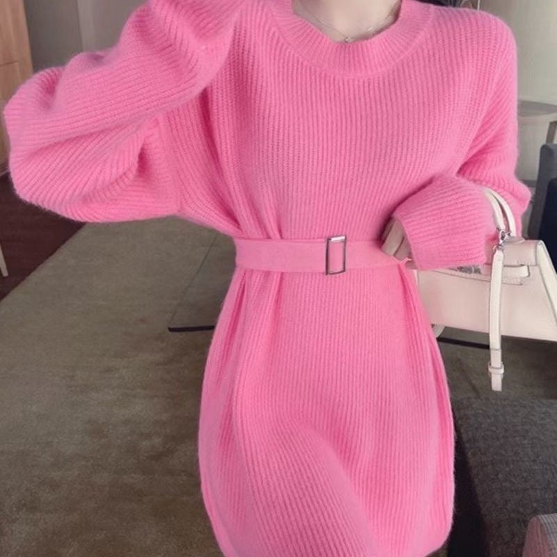 Lola Oversized Pullover with Belt