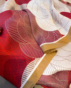 Hafi Elegant Floral Silk Scarf