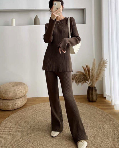 Dart Ribbed Co Ord Set