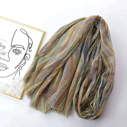 Stylish striped stole for everyday wear
