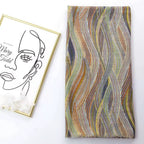 Colorful striped scarf 
