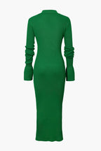 Jessi Buttoned Bodycon Dress