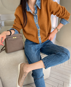 The Denim Muse Cardigan