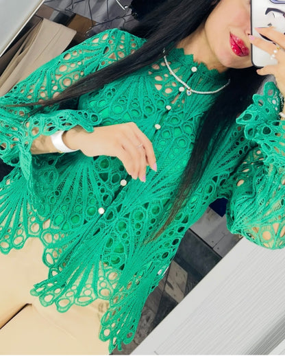 Quint luxury lace top